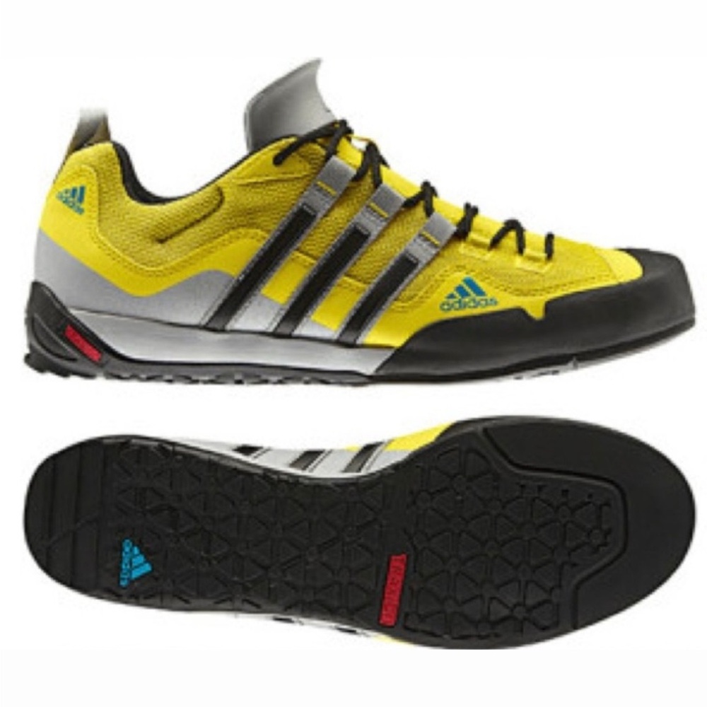 Adidas Terrex Swift Solo Men's Yellow and Black Tennis Shoes Size 6 Unisex NIB - Picture 6 of 6